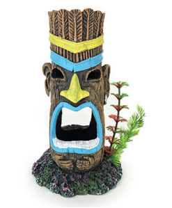 AQUARIUM ORNAMENT TIKI 043