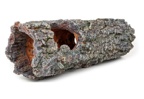 AQUARIUM ORNAMENT HOLLOW LOG SML 066