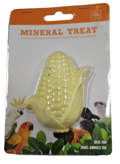 BIRD CARE MINERAL TREAT STONE CORN