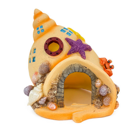 AQUARIUM ORNAMENT SHELL HOUSE 101