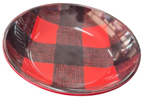 CATTITUDE SAUCER TARTAN