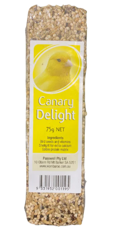 Passwell Avian Delight Bird Treat Bar - Canary