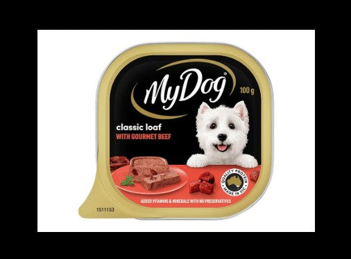 MyDog Classic Loaf Beef and Lamb 24 X 100g