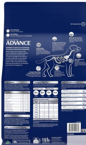 ADVANCE DOG WEIGHT CONTROL TOY SMALL BREED 2.5KG
