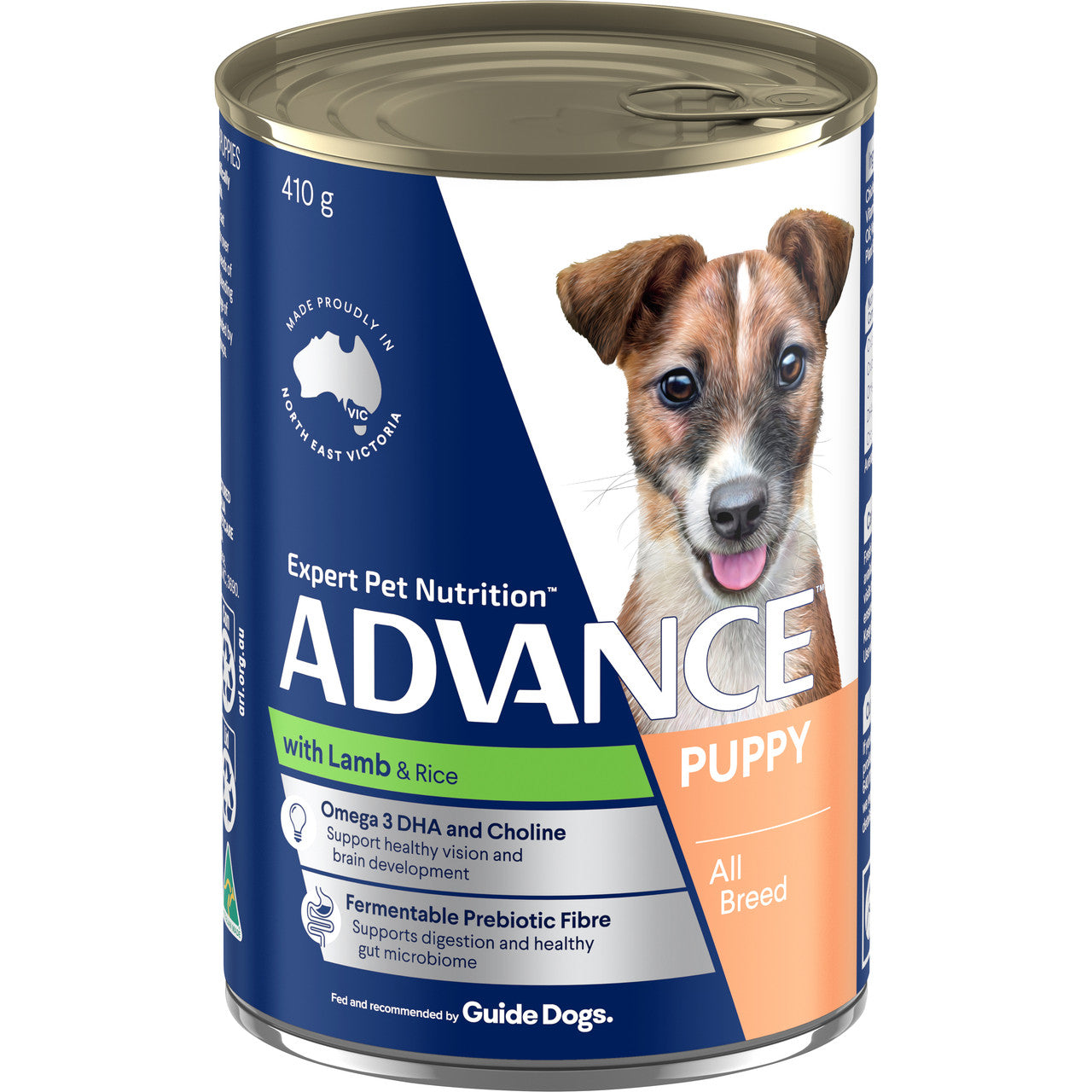 ADVANCE Puppy Plus Lamb Wet Food 12X400GM