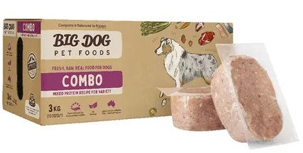 BIG DOG Combo Raw Food for Dogs 3KG