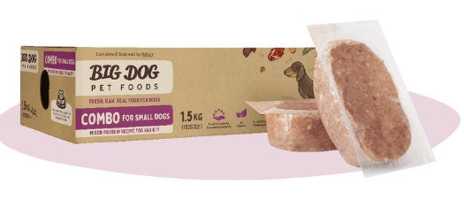 BIG DOG Small Dog Combo Raw Food 3KG