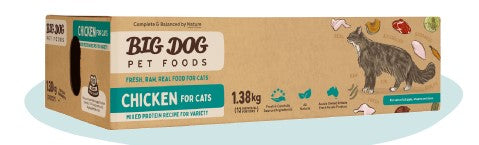 BIG DOG Chicken Raw Food for Cats