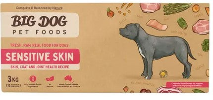 BIG DOG Sens Skin Raw Food for Dogs 3kg