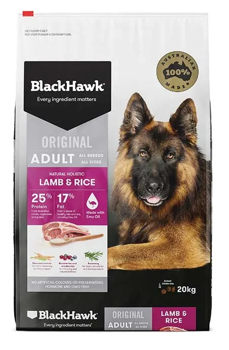 Black Hawk Dog Adult Lamb & Rice