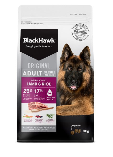 Black Hawk Dog Adult Lamb & Rice