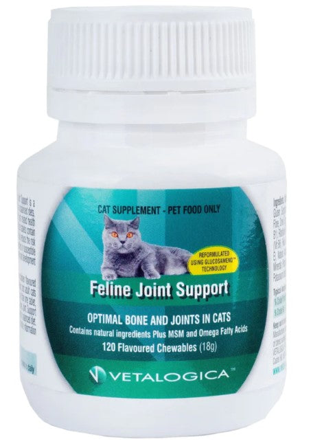 VETALOGICA FELINE JOINT SUPPORT 120'S