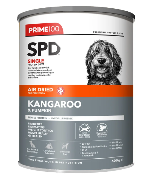 PRIME SPD™ Air Dried Kangaroo & Pumpkin 600g