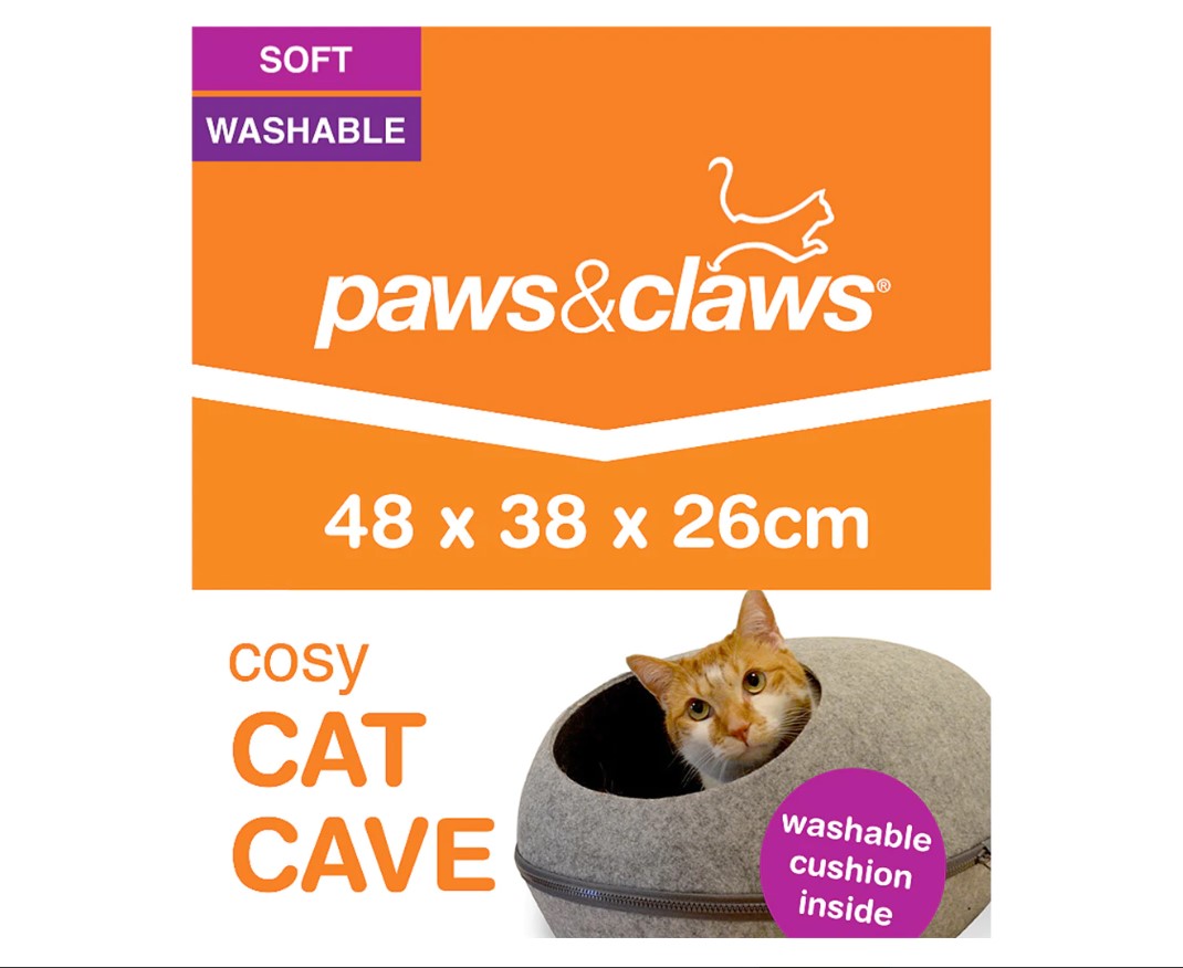 PAWS & CLAWS CAT COSY CAVE