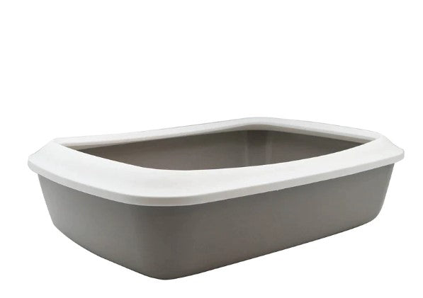 Paws & Claws Cat Litter Tray with Rim