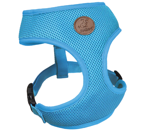 KAZOO DOG CLASSIC-SOFT HARNESS AQUA - S