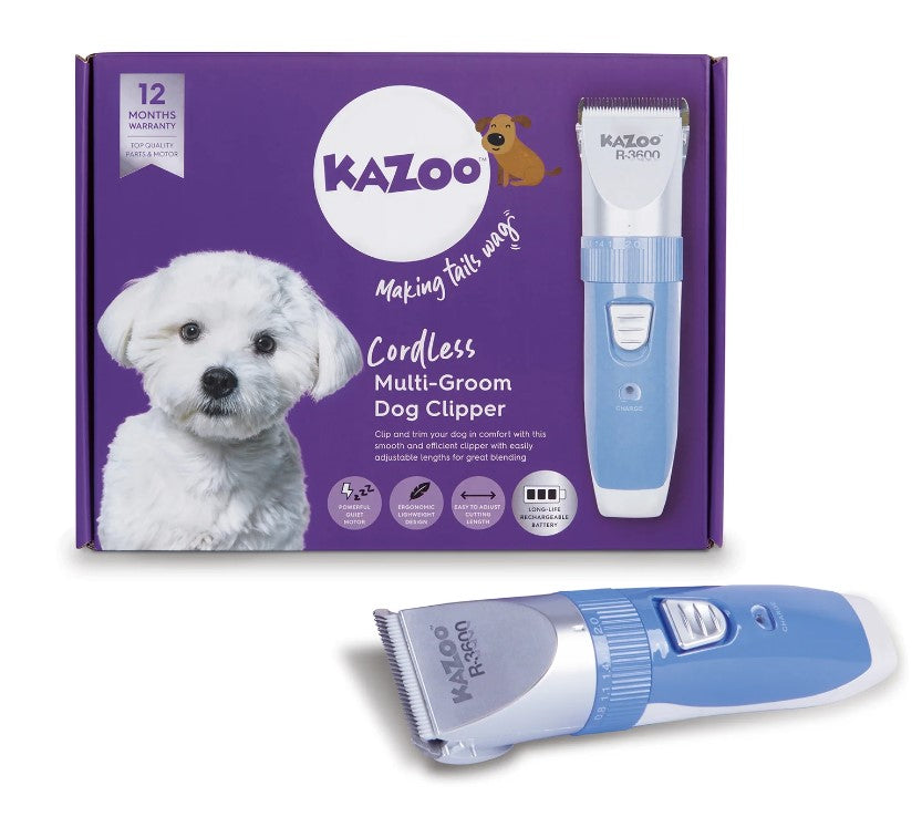 Kazoo Cordless Multi-Groom Dog Clipper