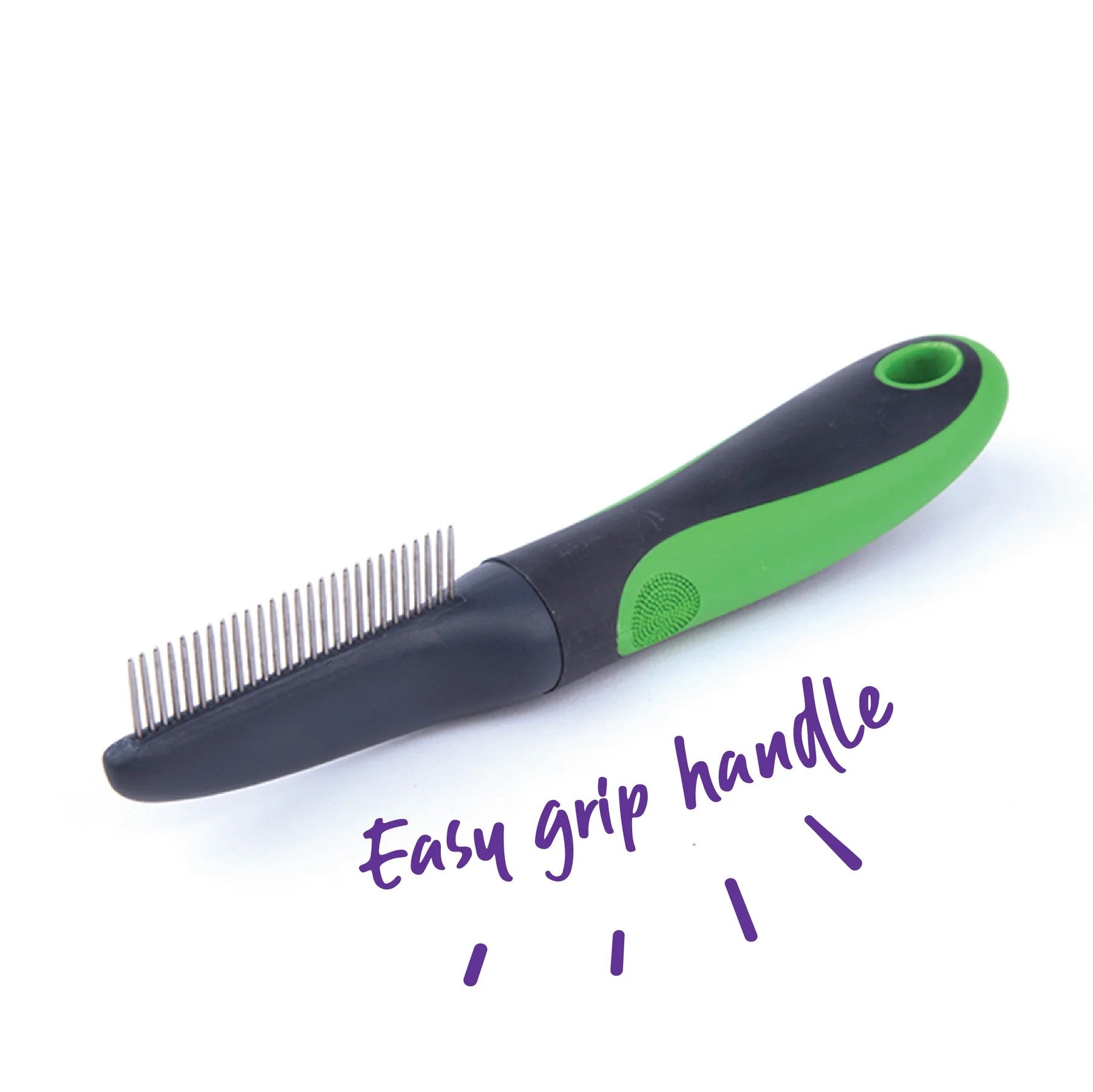 Kazoo Cat Comb Green / Grey