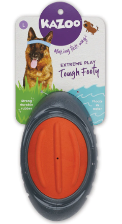 KAZOO DOG TOUGH FOOTY EXTREME PLAY LARGE