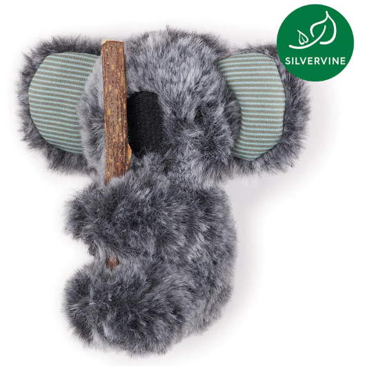 Cat Toy Kazoo Koala Cuddles with silvervine