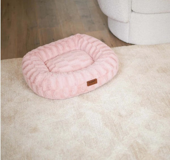 Kazoo Cat/Dog Loops Bed - Blush