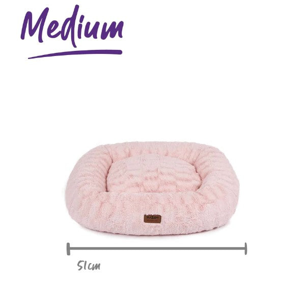 Kitty Loop Bed - Blush Medium