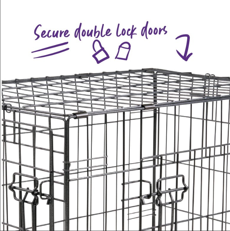 Kazoo Premium Mobile Dog Crate - Medium