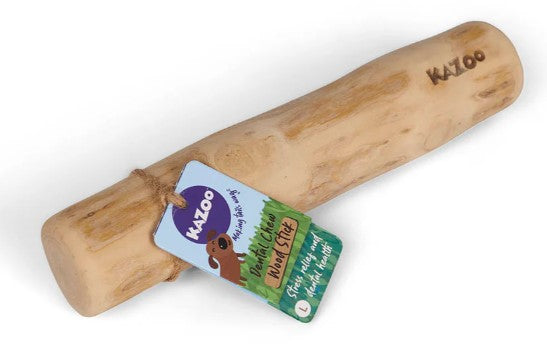 KAZOO DENTAL CHEW - COFFEE WOOD STICK