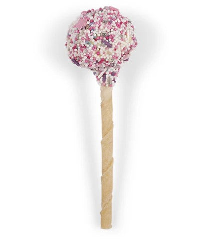 BARNEY'S BARKEY DOG CAKE POP - PINK/PURPLE