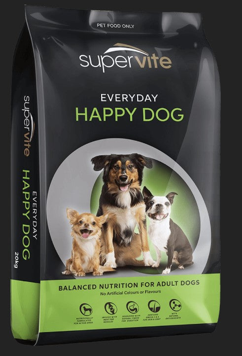 SUPERVITE HAPPY DOG 20KG