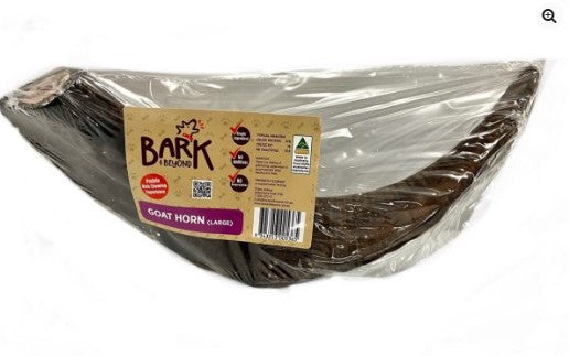 BARK & BEYOND GOAT HORNS (LARGE) 27-32CM