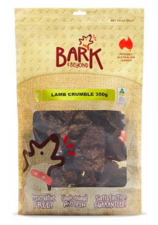 BARK & BEYOND LAMB CRUMBLE 350G