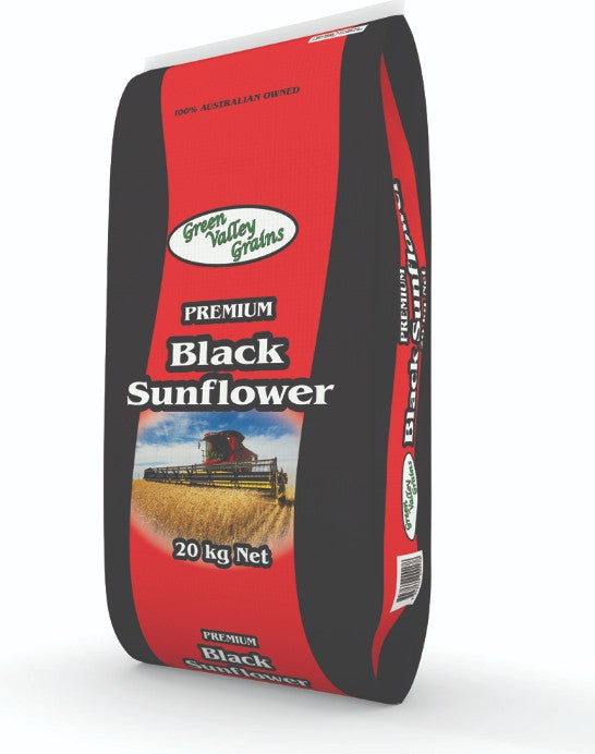 GREEN VALLEY BLACK SUNFLOWER 20KG