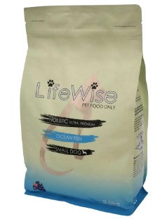 LIFEWISE DOG OCEAN FISH WITH LAMB, RICE AND VEG (SMALL DOG)
