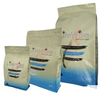 LIFEWISE DOG OCEAN FISH WITH LAMB, RICE AND VEG (SMALL DOG)