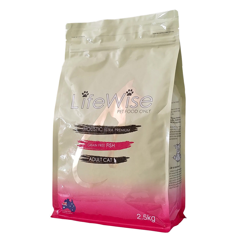 LIFEWISE CAT ADULT FISH GRAIN FREE 2.5KG