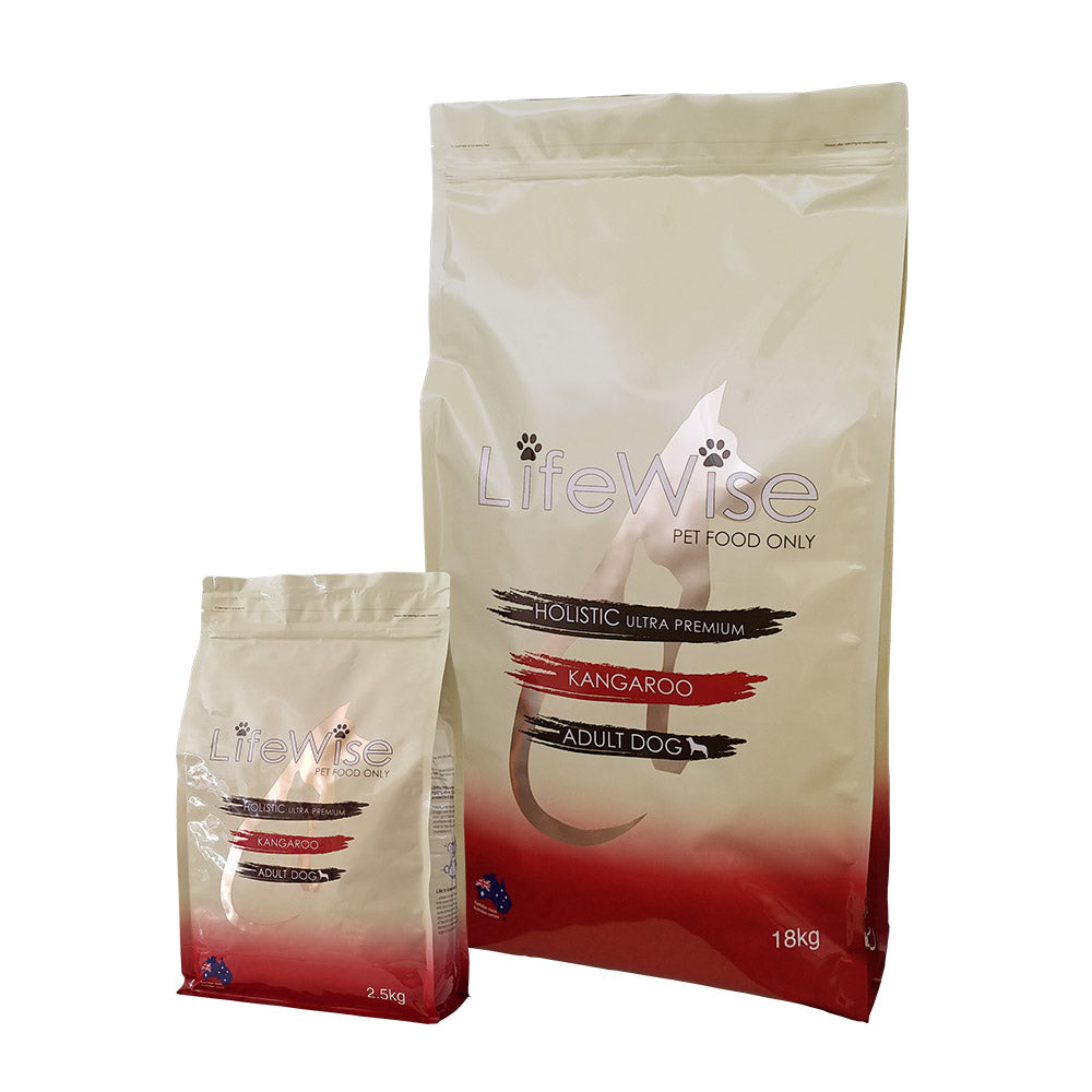 LIFEWISE DOG KANGAROO WITH LAMB,RICE AND VEGETABLES 18KG