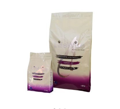  LIFEWISE PUPPY (STAGE 1) STARTER GF TURKEY LAMB  18KG