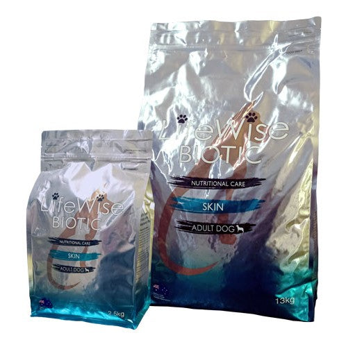 LIFEWISE DOG BIOTIC SKIN wth Fish, Rice, Oats & Vegetables 2.5kg