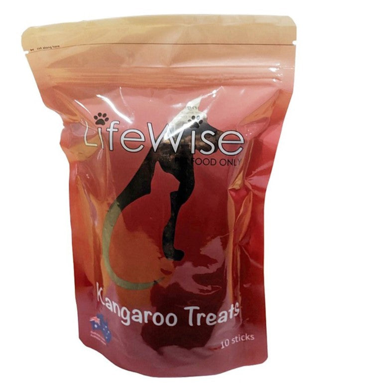 LIFEWISE KANGAROO TREATS 10 STICKS