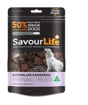 SAVOURLIFE AUSTRALIAN KANGAROO TRAINING TREATS 165G