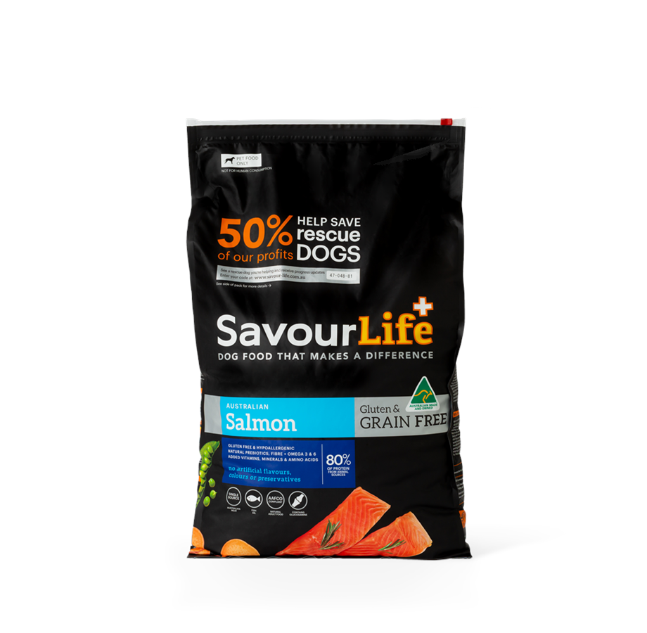 SAVOURLIFE GRAIN FREE SALMON 10KG