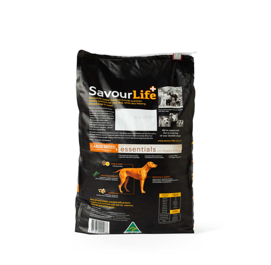 SAVOURLIFE ESSENTIALS ADULT CHICKEN 15KG