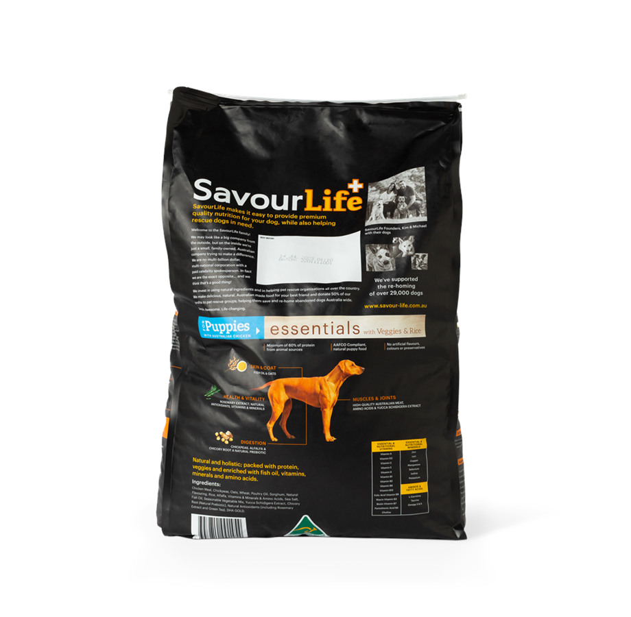 SAVOURLIFE ESSENTIALS PUPPY CHICKEN - 3KG