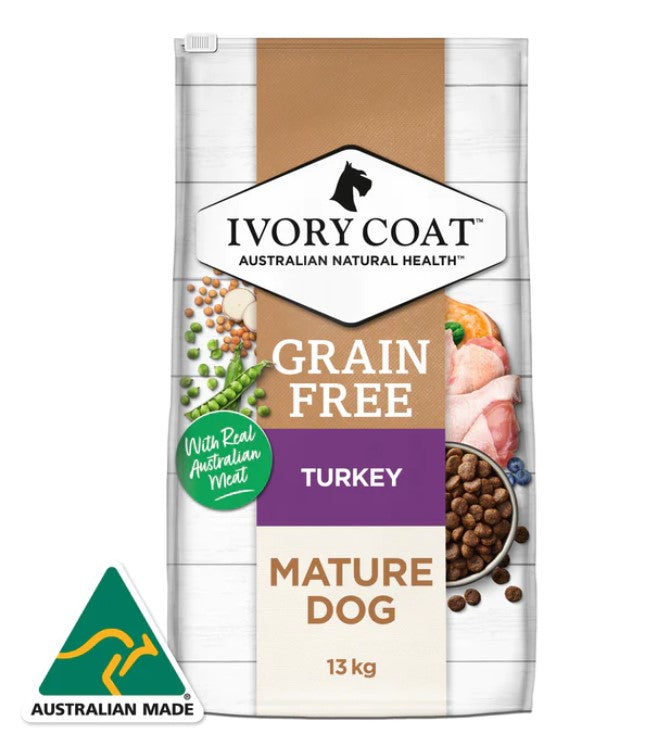 IVORY COAT DOG MATURE TURKEY 13KG