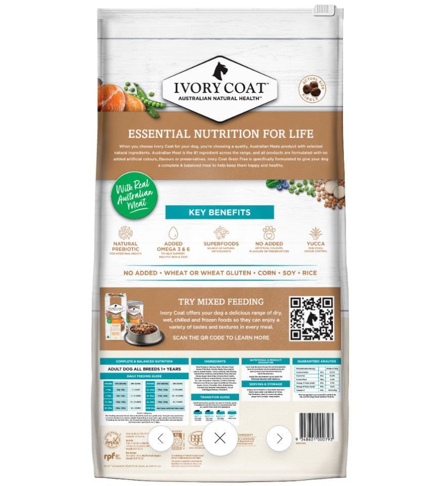  IVORY COAT GF OCEAN FISH & SALMON 13KG