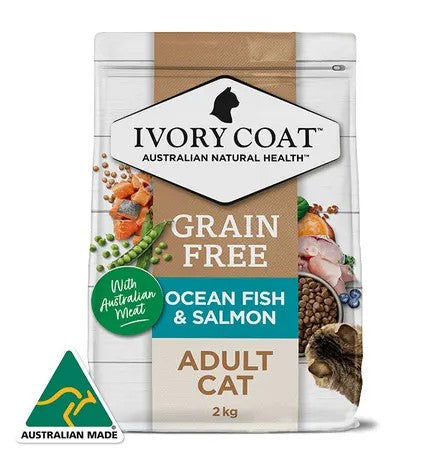 IVORY COAT ADULT GRAIN-FREE OCEAN FISH AND SALMON 2kg