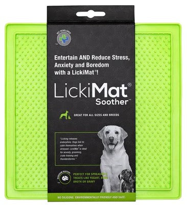 LICKIMAT DOG SOOTHER GREEN