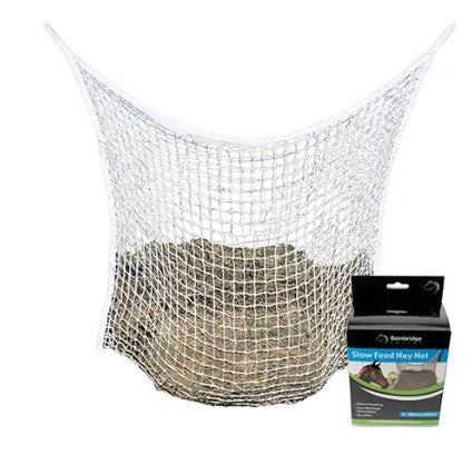 BAINBRIDGE HAY NET SLOW FEED - MEDIUM 120X90cm- WHITE