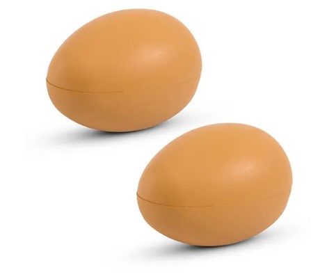 WEIGHTED POULTRY NESTING EGGS-2 PACK